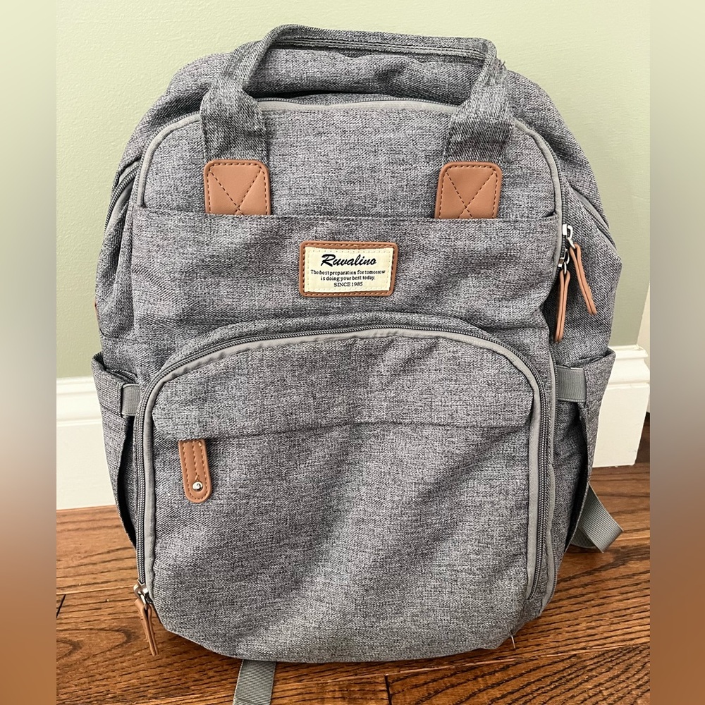 Unisex diaper bag